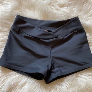 Divina Gray dance shorts youth medium